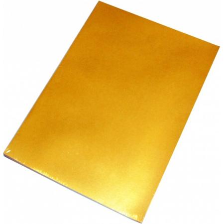 200 vellen goud A4 hobby papier - Hobbymateriaal - Knutselen met papier - Knutselpapier