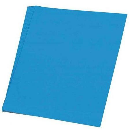 50 vellen blauw A4 hobby papier