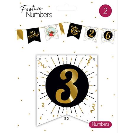 Festive Numbers (Getal 3) (NR2)