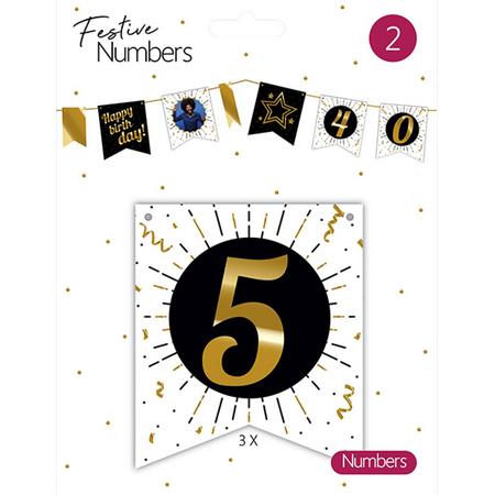 Festive Numbers (Getal 5) (NR2)