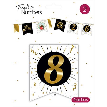 Festive Numbers (Getal 8) (NR2)
