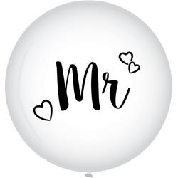 Grote ballon met opdruk MR