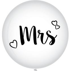 Grote ballon met opdruk MRS