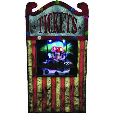 Ticket seller clown 30 cm (animatie)