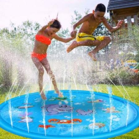 Healthify Life - Waterspeelmat - Kinderzwembad - Opblaasbaar - Water fontein - Kinderen - Baby