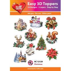 Easy 3D Topper Kerstmis