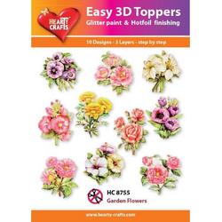 Easy 3D Topper Tuin Bloemen - HC8755