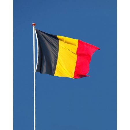 *** België Vlag - 90x150cm -Belgium Flag -Drapeau de la Belgique - van Heble® ***