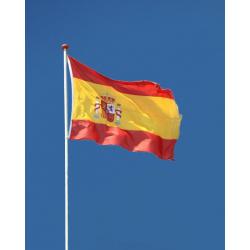 *** Spanje Vlag 90x150cm - Spain Flag - Drapeau Espagne - van Heble® ***