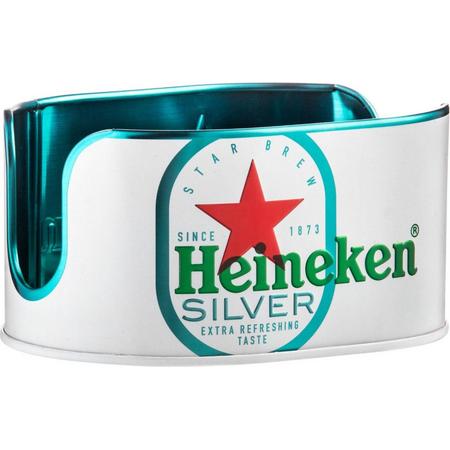 Heineken - Biervilthouder Silver - 3 stuks