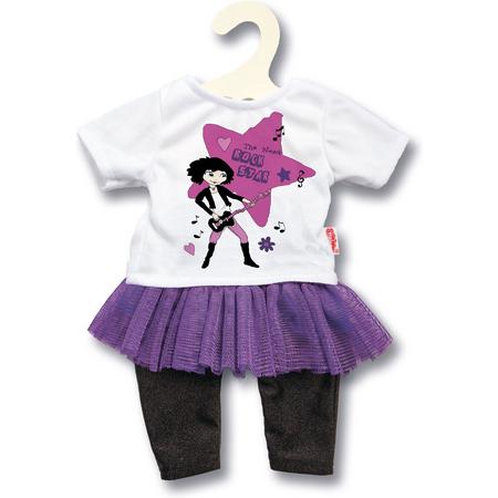 Poppen Rockster Outfit, 28-35 cm