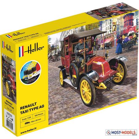 1:24 Heller 30705 Renault Taxi Type AG
