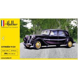 Heller: Citroën 11 CV (modelbouw, 1:43)