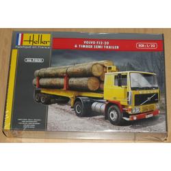 Heller Volvo F12-20 & timber semi trailer