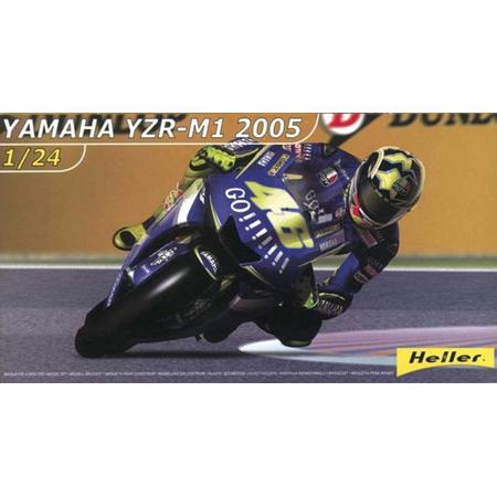 Heller modelbouw pakket Yamaha YZR M1 - Valentino Rossi 2005 - 1:24