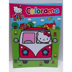 Hello Kitty - Colorama - Kleurboek - Kleuren - 48 Kleurplaten
