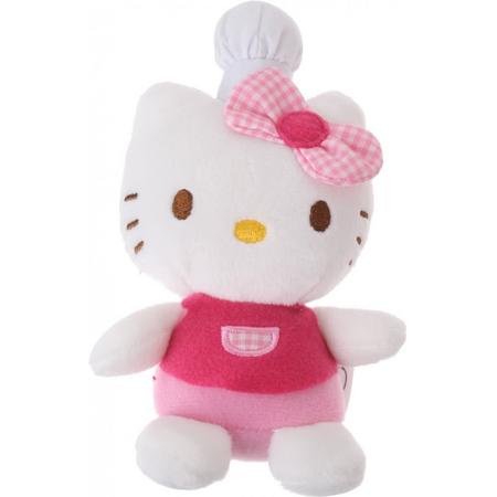 Hello Kitty Knuffel Fait La Cuisine Meisjes Roze 11 Cm