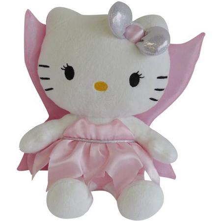 Hello Kitty Knuffel Fee Meisjes Roze 15 Cm