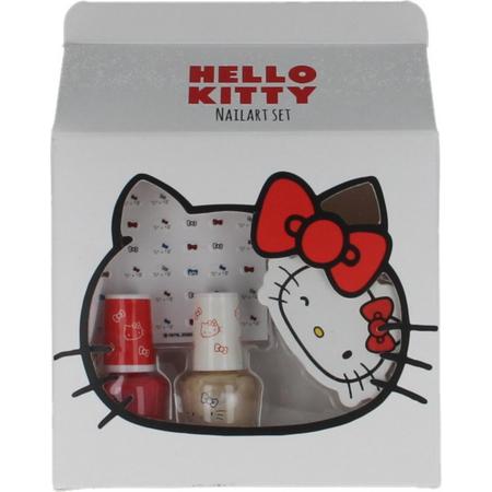 Hello Kitty Nagel Ontwerpset 4 delig