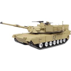 RC tank Heng Long Abrams M1A2 2.4GHZ met schietfunctie rook en geluid