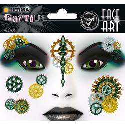 Herma PartyLine Face Art Glitter sticker Steampunk