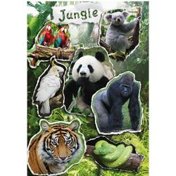 Herma Stickervel Magic Jungle Junior Prismafolie 7-delig