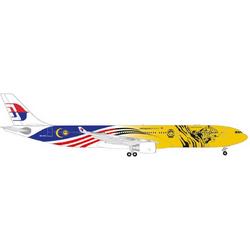 Herpa Airbus vliegtuig A330-300 Malaysia Airlines Harimau Malaya