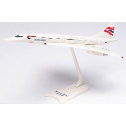 Herpa Aérospatiale-BAC vliegtuig Concorde British Airways schaal 1:250