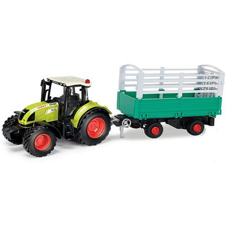 Claas ARION 540 Tractor en Veetransporter- schaal 1:32