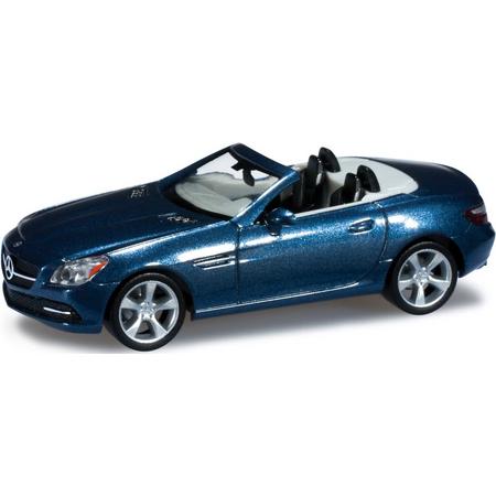 Mercedes Benz SLK Roadster, blauw metallic