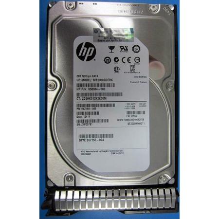 Hewlett Packard Enterprise 2TB hot-plug SATA HDD 3.5 2000 GB