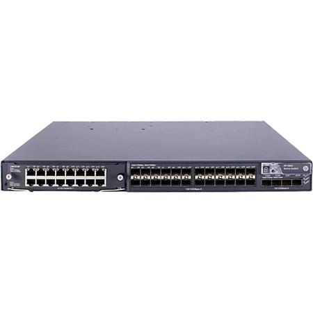 Hewlett Packard Enterprise 5800-24G-SFP Switch w/1 Interface Slot Managed L3 Grijs 1U