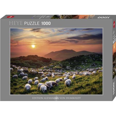 Puzzel Sheep Volcanoes 1000 Heye