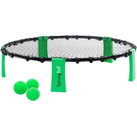 Hi Springbal set - Inclusief 3 ballen - Met draagtas - Groen