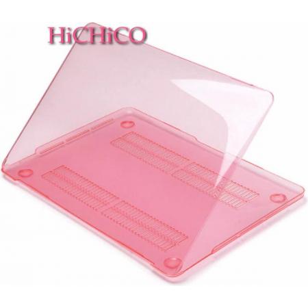 Macbook Pro Retina 15.4 inch Laptop Cover, Clear Hard Case Roze – HiCHiCO