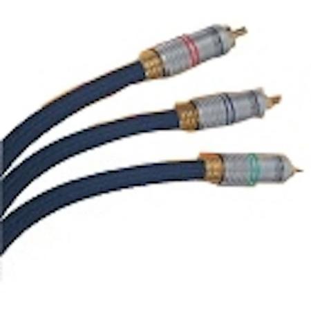 Hirschmann - Component video kabel - 0.9 m - Zwart