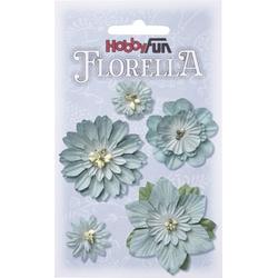 FLORELLA-Bloemen Lichtblauw, 2-5cm