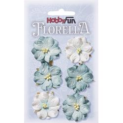 FLORELLA-Bloemen Lichtblauw, 3,5cm