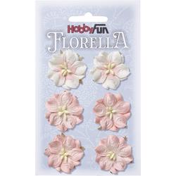 FLORELLA-Bloemen zacht-roze, 3,5cm