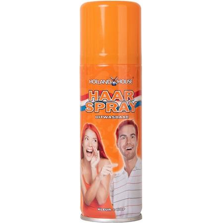 Haarspray oranje 125 ml.