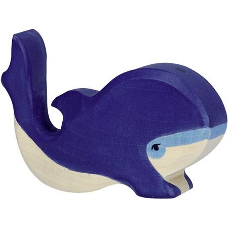 Holztiger Blue whale, small