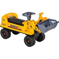 HOMCOM Stoelgraafmachine voor kinderen glijbaan auto voor kinderen 2-3 jaar auto speelgoed 370-177