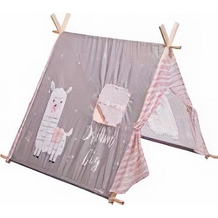 Home & Styling Speeltent Junior 106 X 101 Cm Polyester Roze