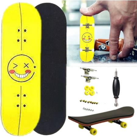 SAFFboards - Fingerboard Set - PRO Vinger Mini Skateboard Set - MASON Edition - 100x30mm