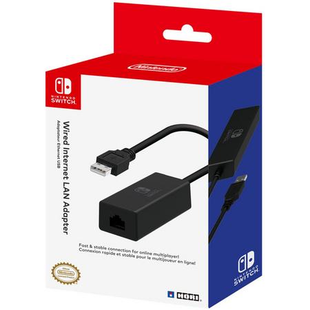 Hori LAN Adapter - Official Licensed - Nintendo Switch
