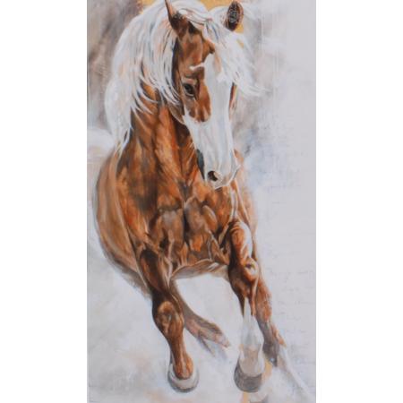 Horka Wenskaart Bruin Paard 12,5 X 18 Cm