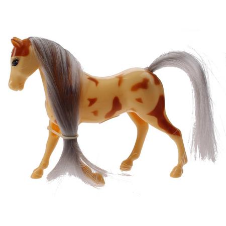 Horse Play Paard Junior 10 Cm Geel/oranje