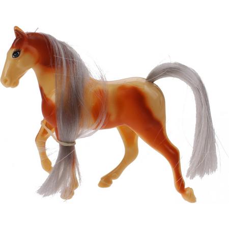 Horse Play Paard Junior 10 Cm Oranje/geel