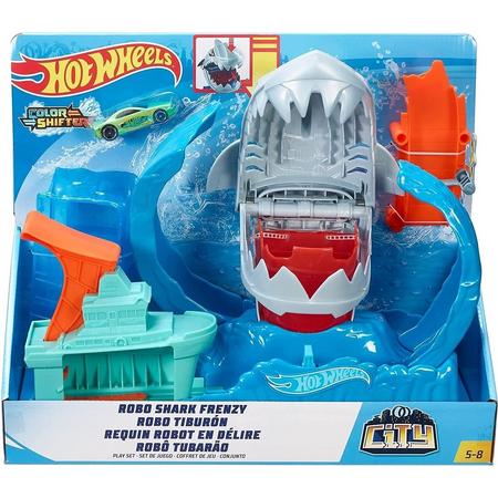 Hot Wheels - Robo Shark frenzy Speelset
