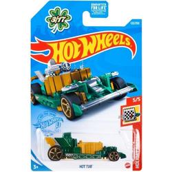 Hot Wheels Auto Holiday Racers Hottub 7 Cm Groen/goud